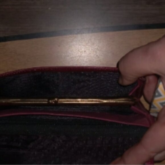 Princess Gardener Vintage Lambskin Leather Wallet - Picture 5 of 7